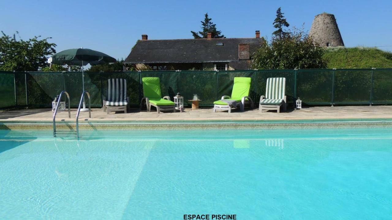 Gite Layon 6 Places Moulin De La Placette Faye-d'Anjou Luaran gambar